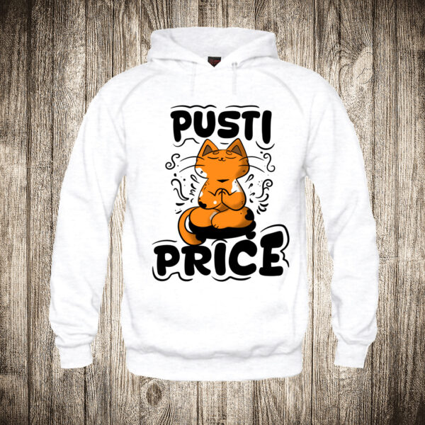 duks sa kapuljacom boja bela slika macka pusti price joga