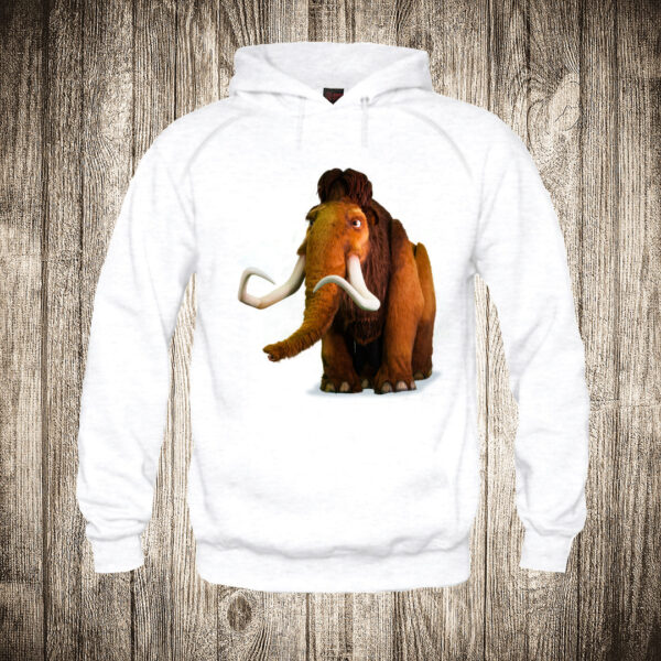 duks sa kapuljacom boja bela slika manny 2 ice age ledeno doba