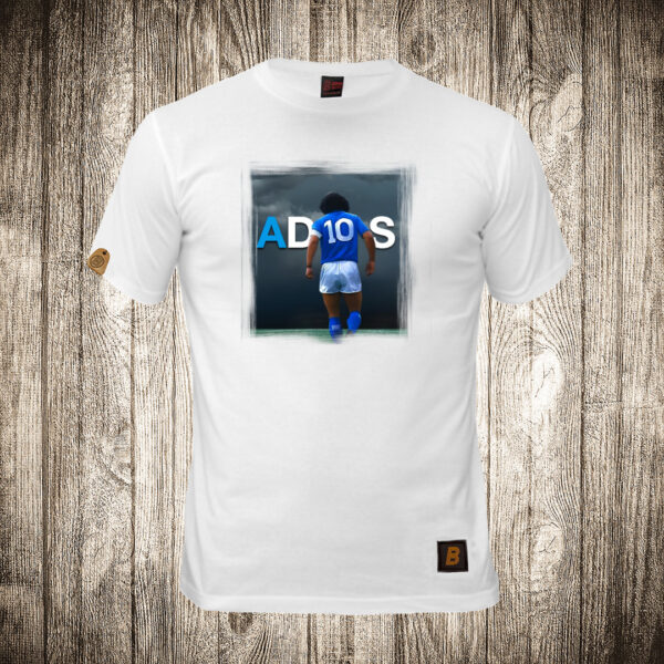 decija majica boja bela slika maradona 17 adios