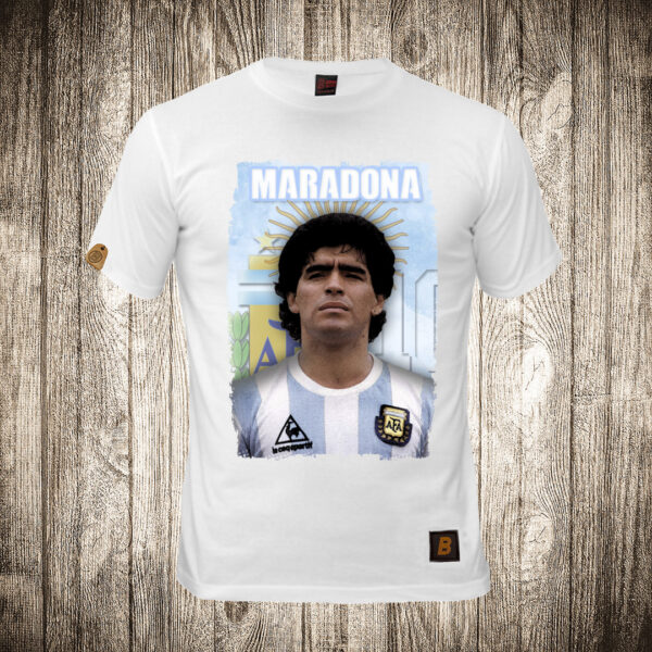 muska majica boja bela slika maradona 3