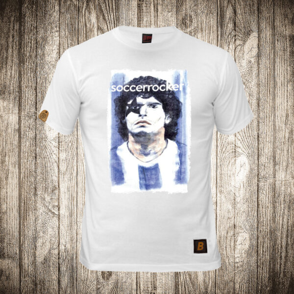 decija majica boja bela slika maradona 5