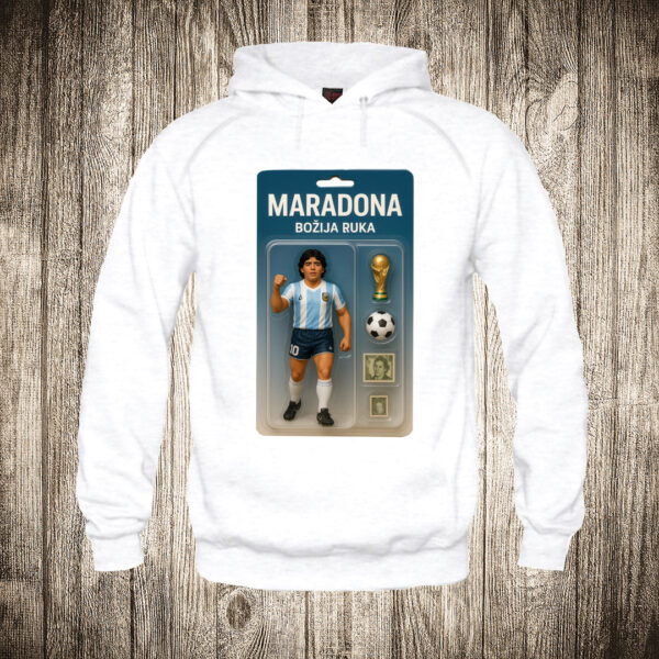 deciji duks boja bela slika maradona bozija ruka