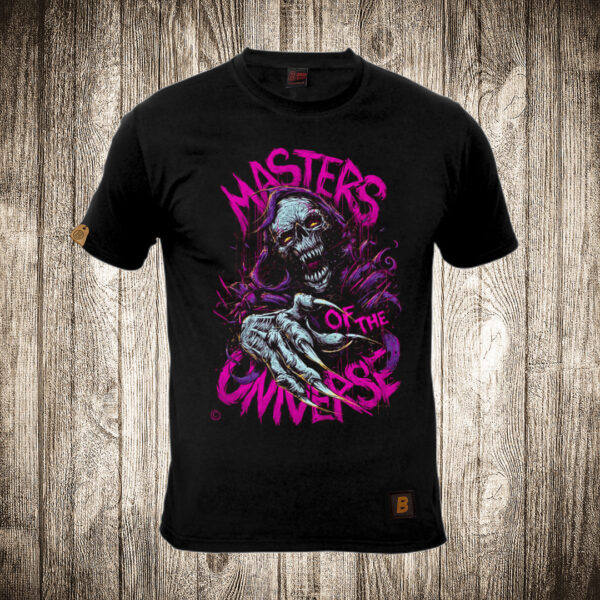 muska majica boja crna slika masters of universe skeletor