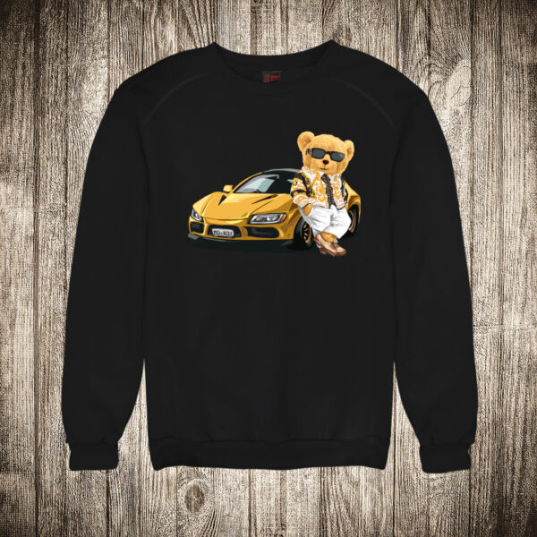 duks bez kapuljace boja crna slika meda teddy bear 103 rich gold