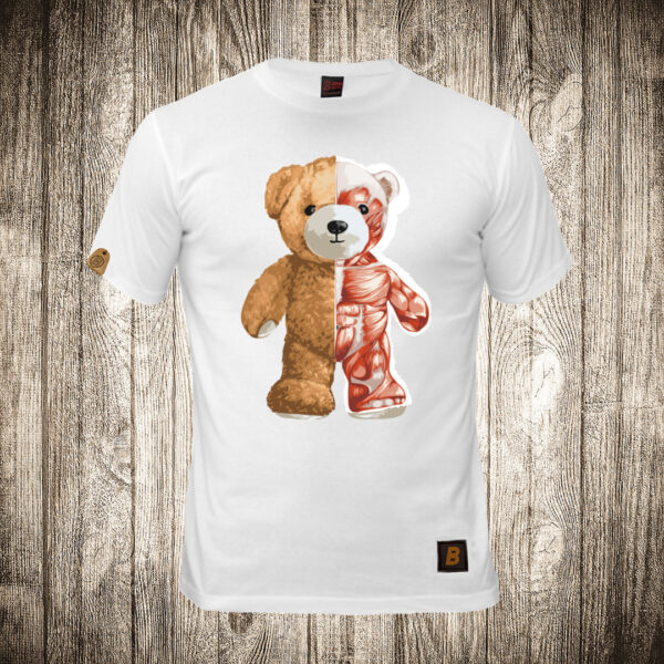 decija majica boja bela slika meda teddy bear 105 anatomija
