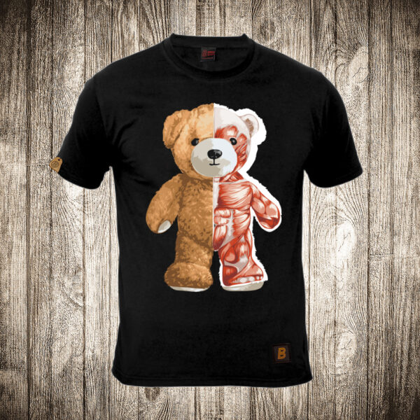 muska majica boja crna slika meda teddy bear 105 anatomija