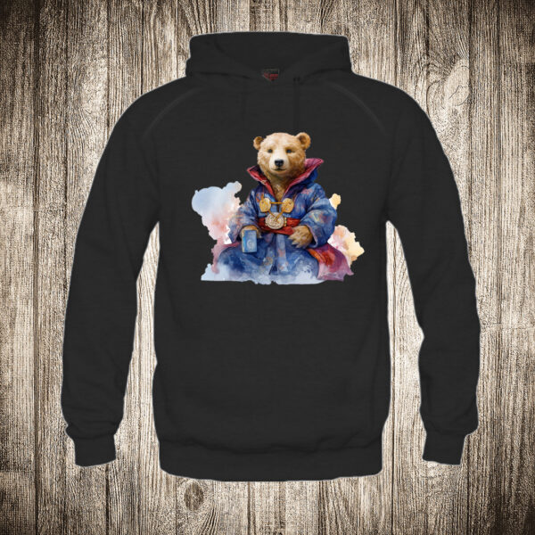 duks sa kapuljacom boja crna slika meda teddy bear 109 superhero doctor strange