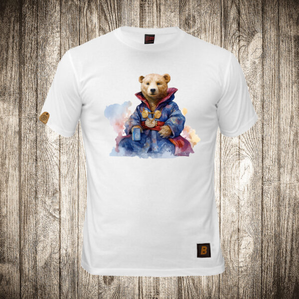 muska majica boja bela slika meda teddy bear 109 superhero doctor strange