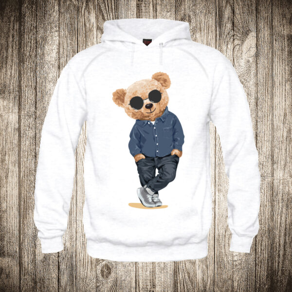 deciji duks boja bela slika meda teddy bear 11