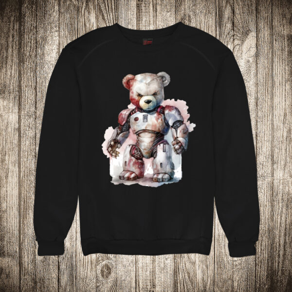 duks bez kapuljace boja crna slika meda teddy bear 117 superhero robocap