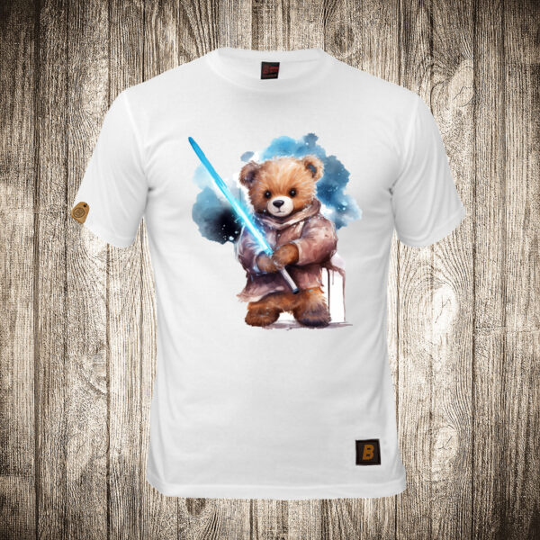 muska majica boja bela slika meda teddy bear 118 superhero dzedaj 2 star wars