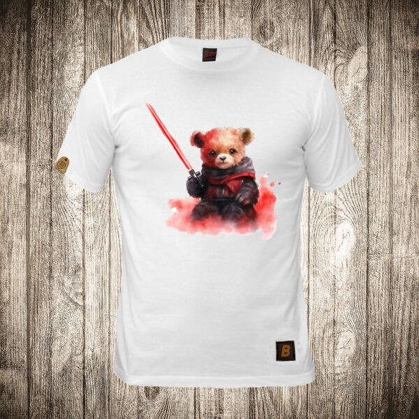 muska majica boja bela slika meda teddy bear 120 superhero dzedaj 4 star wars