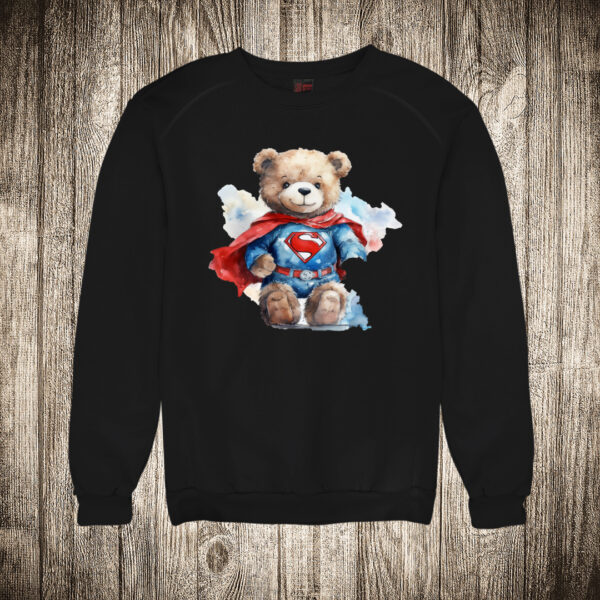 duks bez kapuljace boja crna slika meda teddy bear 122 superhero supermen