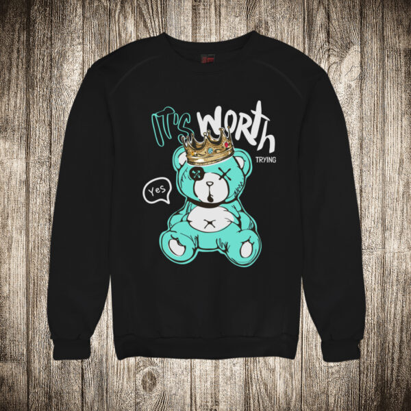 duks bez kapuljace boja crna slika meda teddy bear 123 its worth