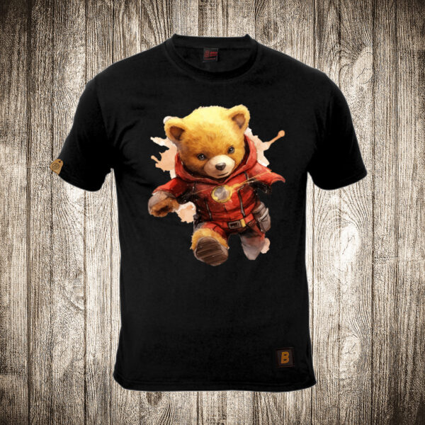 muska majica boja crna slika meda teddy bear 123 superhero dzedaj 3 star wars