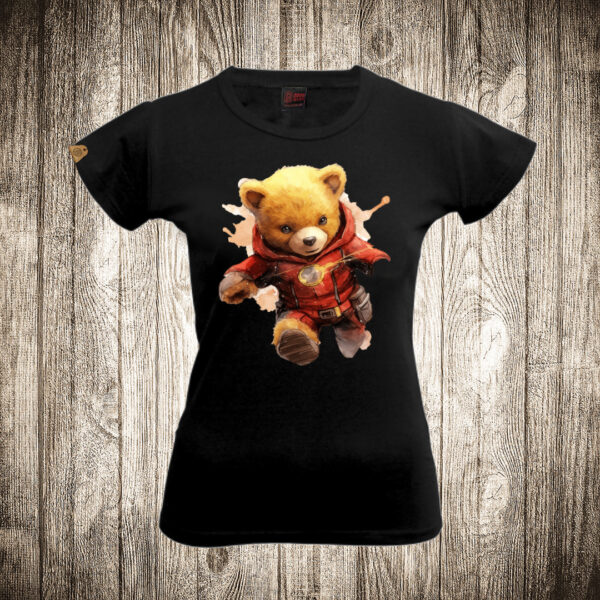 zenska majica boja crna slika meda teddy bear 123 superhero dzedaj 3 star wars