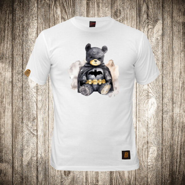 decija majica boja bela slika meda teddy bear 124 superhero betmen