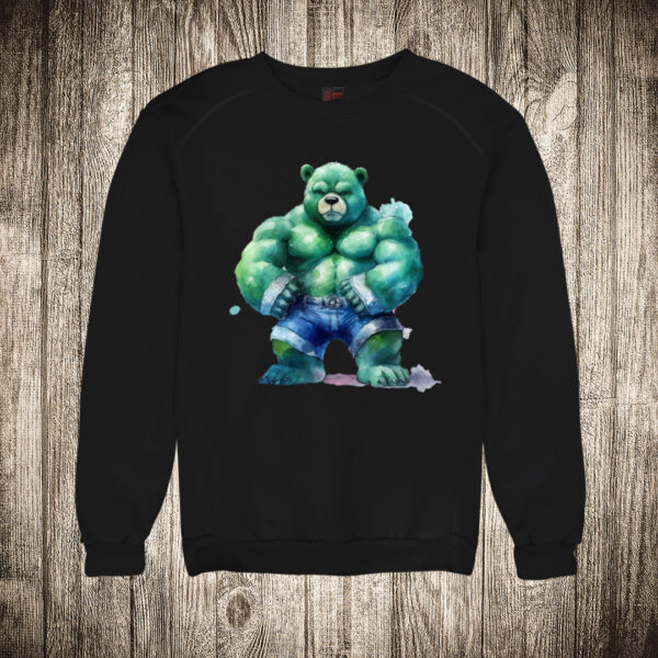 duks bez kapuljace boja crna slika meda teddy bear 125 superhero hulk