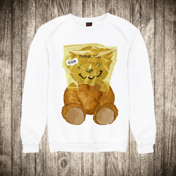 duks bez kapuljace boja bela slika meda teddy bear 135 kesa