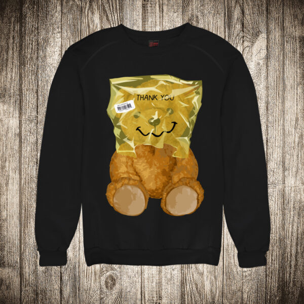 duks bez kapuljace boja crna slika meda teddy bear 135 kesa