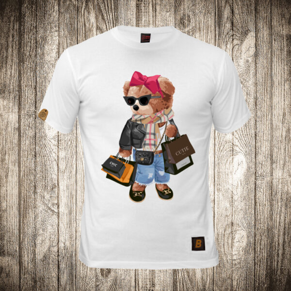 muska majica boja bela slika meda teddy bear 142 sopingholicarka