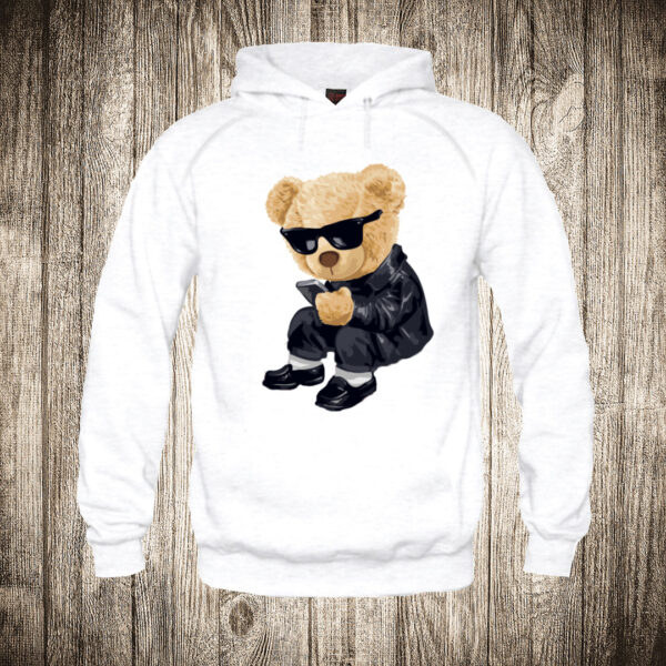 deciji duks boja bela slika meda teddy bear 4