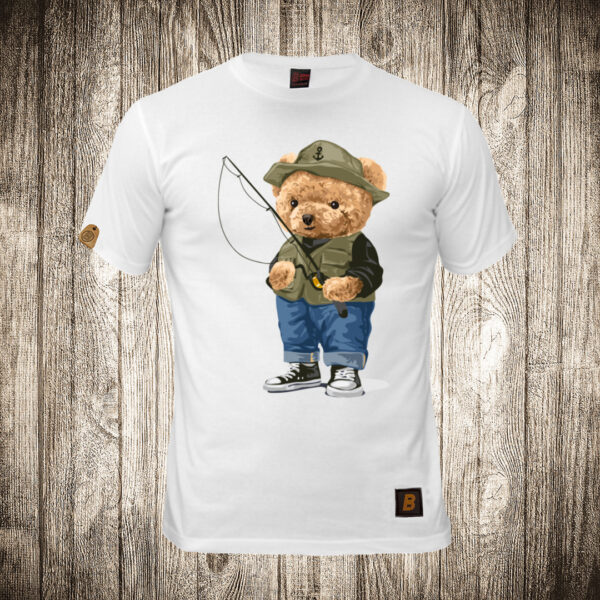 decija majica boja bela slika meda teddy bear 49 pecaros