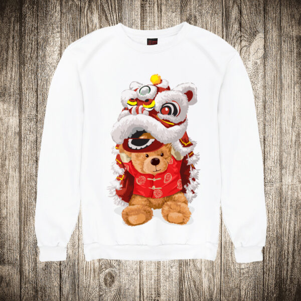 duks bez kapuljace boja bela slika meda teddy bear 68 kineski zmaj
