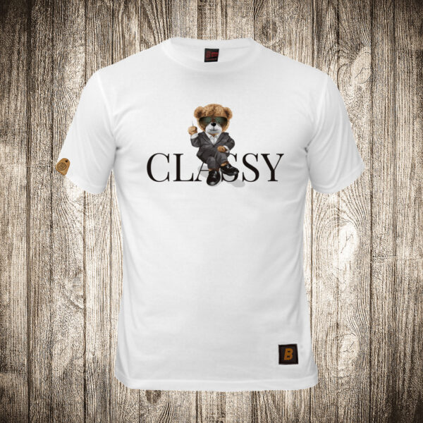 muska majica boja bela slika meda teddy bear 71 classy