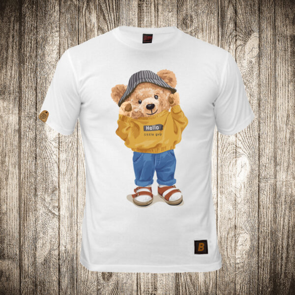 decija majica boja bela slika meda teddy bear 74