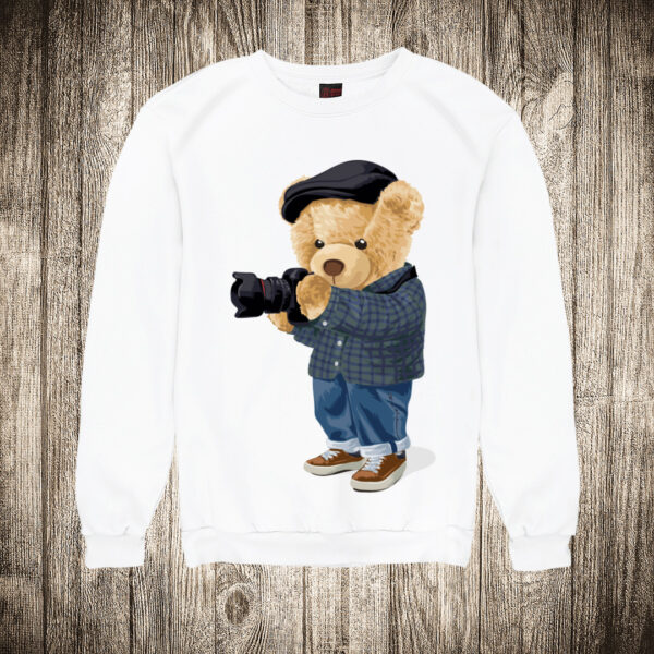 duks bez kapuljace boja bela slika meda teddy bear 84 fotograf