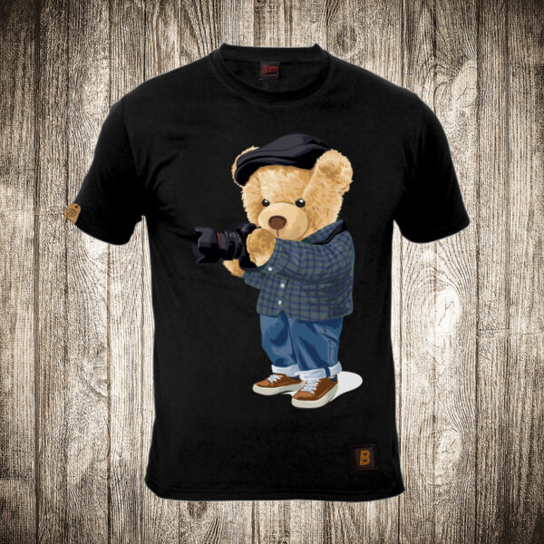 muska majica boja crna slika meda teddy bear 84 fotograf