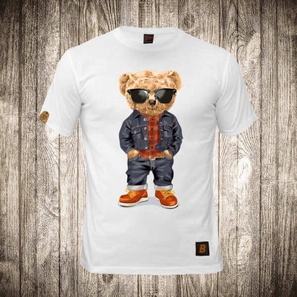 decija majica boja bela slika meda teddy bear 85