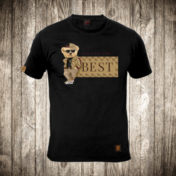 muska majica boja crna slika meda teddy bear 88 for the best