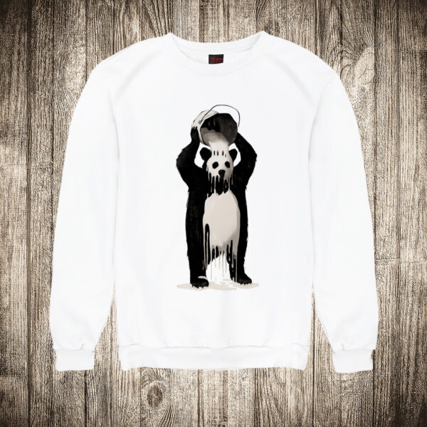 duks bez kapuljace boja bela slika medved sa mlekom panda
