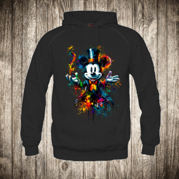 duks sa kapuljacom boja crna slika miki maus mickey mouse madjionicar