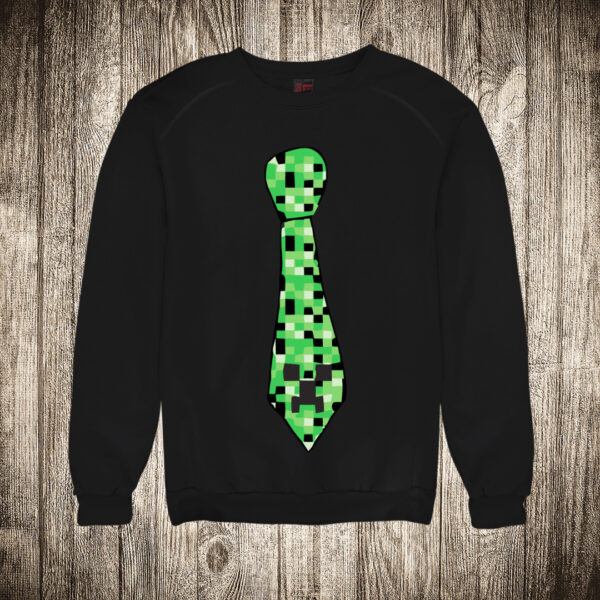 duks bez kapuljace boja crna slika minecraft kravata
