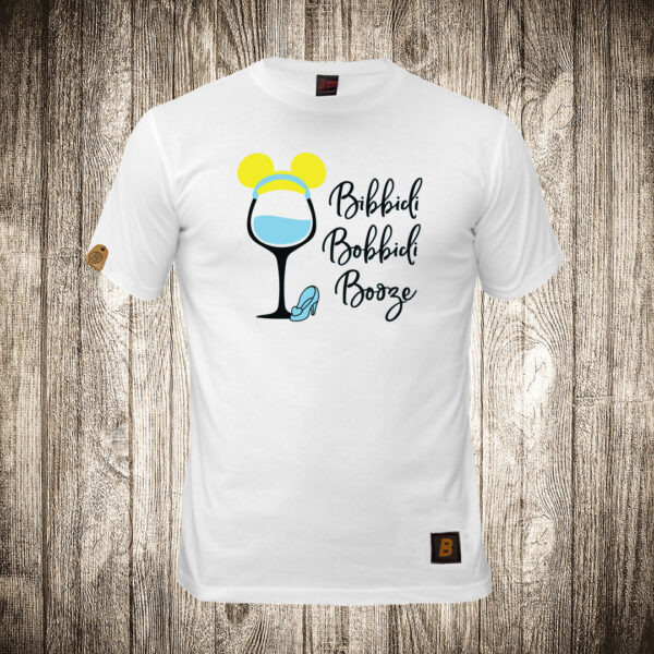 decija majica boja bela slika mini maus koktel bibidi bobidi booze
