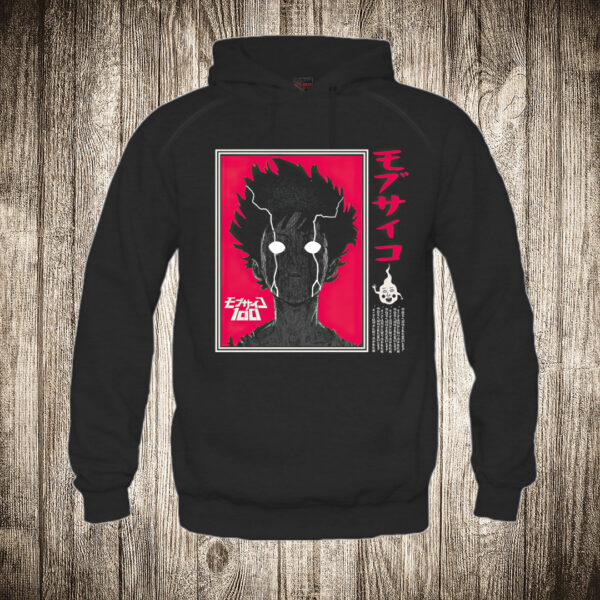 duks sa kapuljacom boja crna slika mob psyco 100