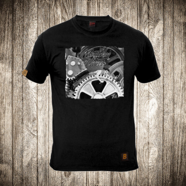 muska majica boja crna slika modern times