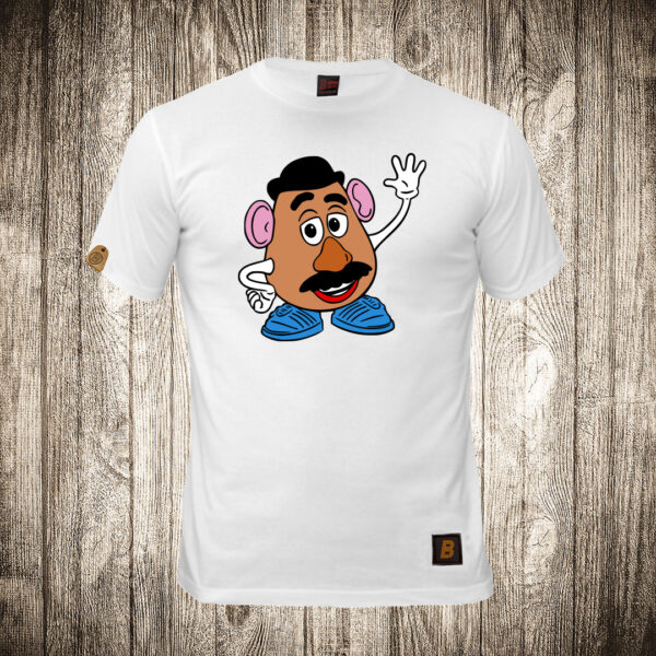 decija majica boja bela slika mr potato head toy story prica o igrackama