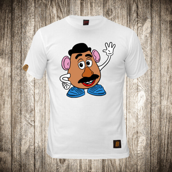 muska majica boja bela slika mr potato head toy story prica o igrackama