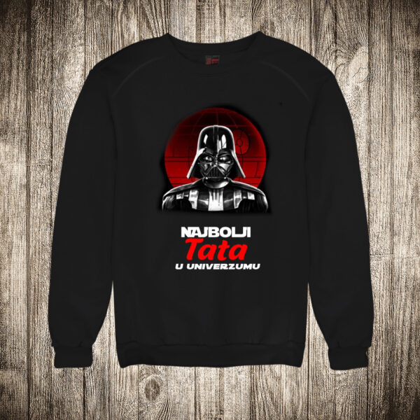 duks bez kapuljace boja crna slika najbolji tata u univerzumu dart vader