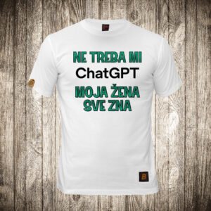 Ne treba mi Chat GPT, moja žena sve zna