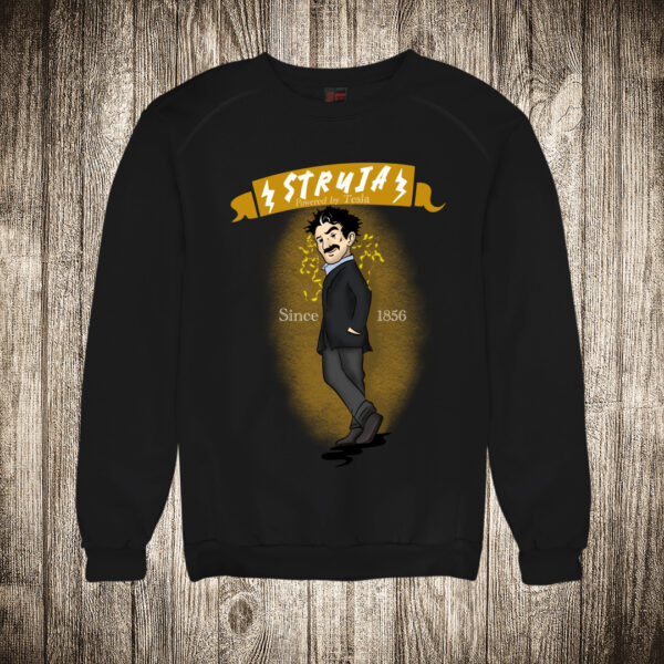 duks bez kapuljace boja crna slika nikola tesla 11 since 1856