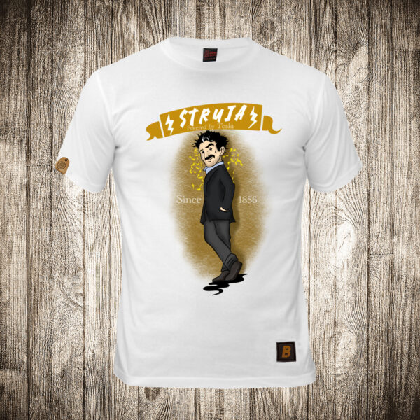 muska majica boja bela slika nikola tesla 11 since 1856