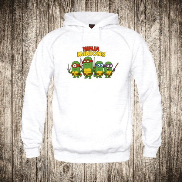 deciji duks boja bela slika nindza minions nindza kornjace i malci