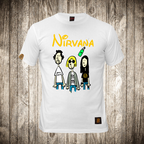 decija majica boja bela slika nirvana 8