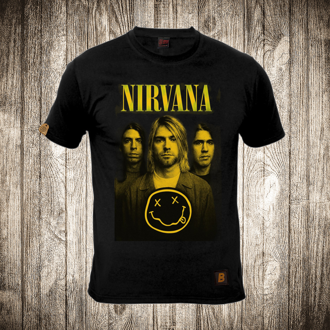 Muška majica crne boje sa motivom Nirvana 9 muska majica boja crna slika nirvana 9