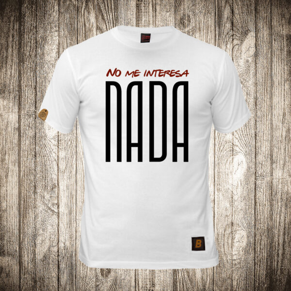 decija majica boja bela slika no me interesa nada ne interesuje me